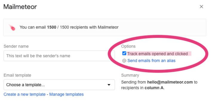 Email Tracking