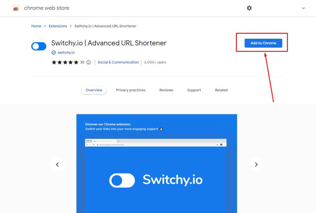 Switchy Chrome Extension