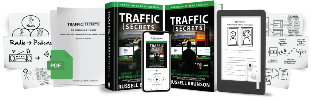 Traffic Secrets Book - ClickFunnels Books
